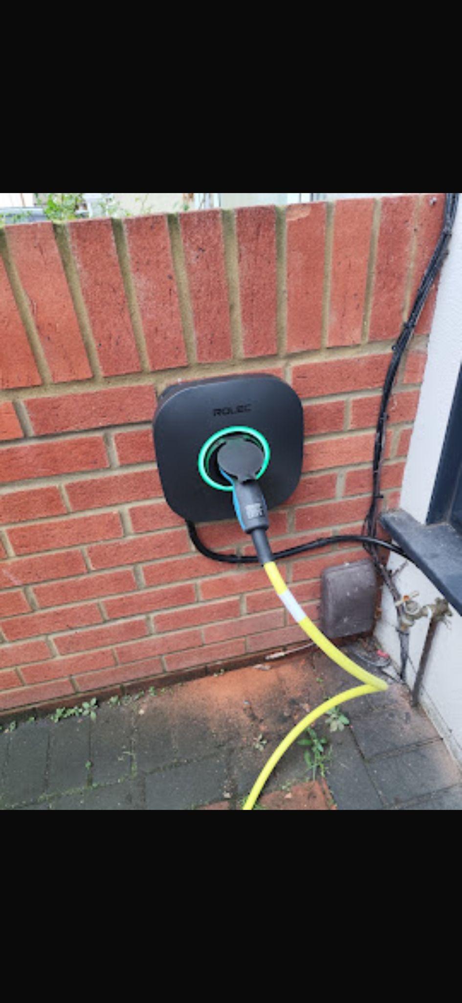 Rolec EV charger installation