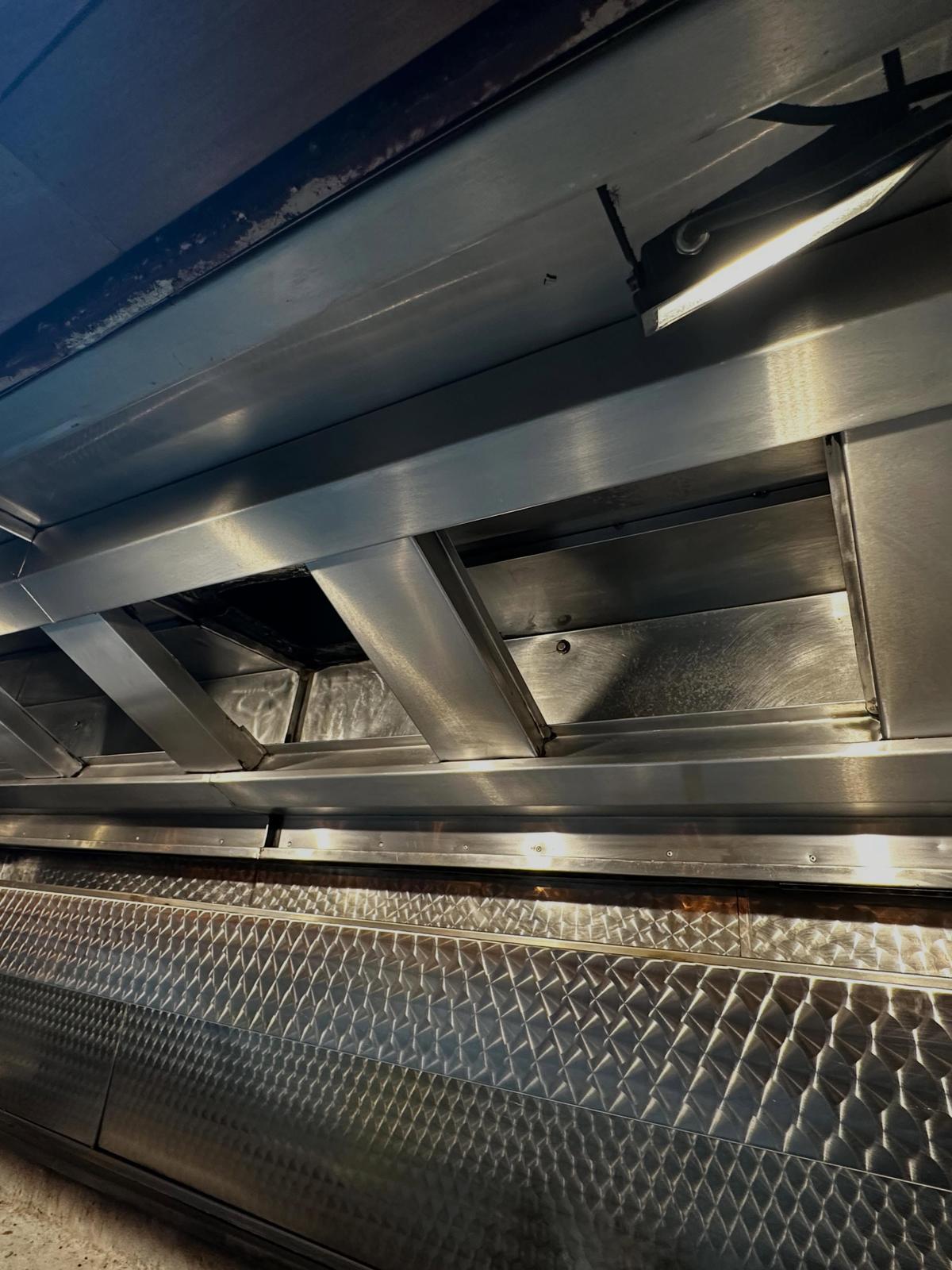 Stainless steel canopy fabrication